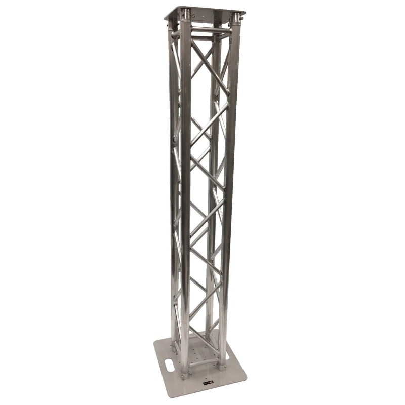 Truss Totem Rental - Two Meter (6.56 Ft Aluminum DJ Lighting Tower Square Trussing Totem With Top